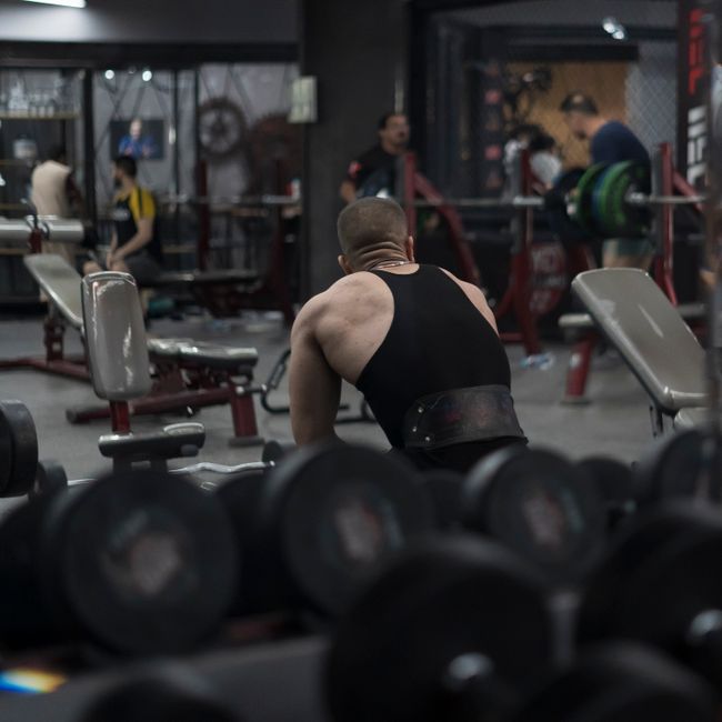 Débutant en musculation avant suivi coaching prise de masse