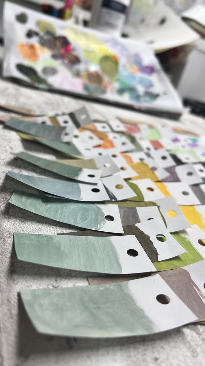 Nuancier de papiers peints