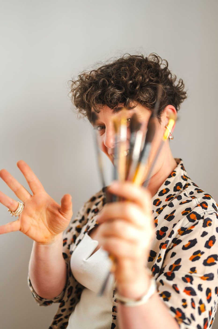 Céline Zuretti, artiste et enseignante