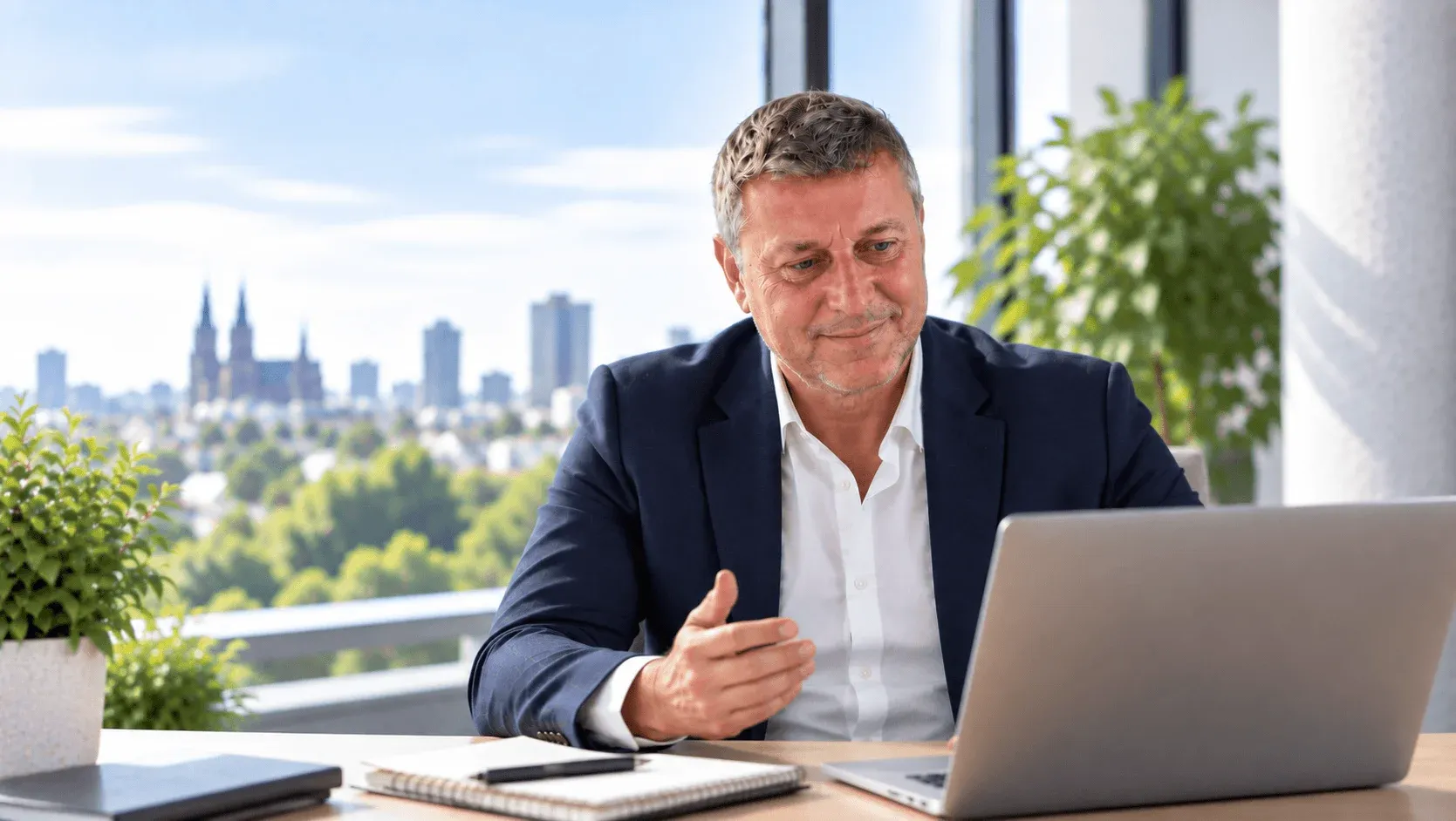 Échange professionnel en visioconférence avec SKILLEJ
